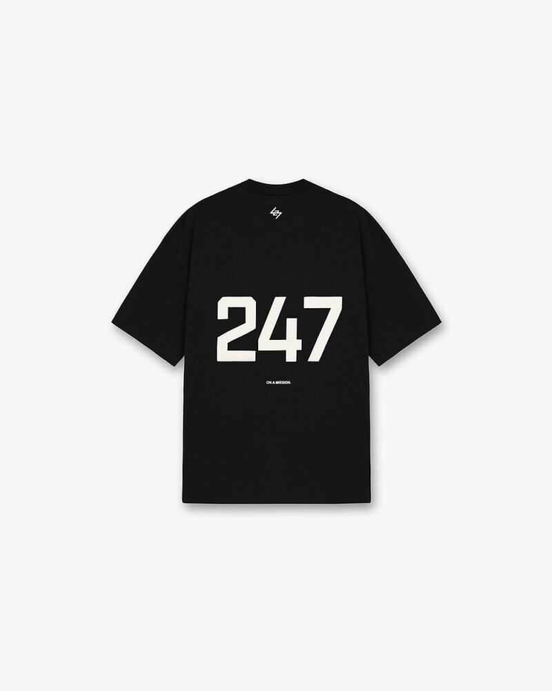 247 OVERSIZED BLACK REPRESENT T-SHIRT