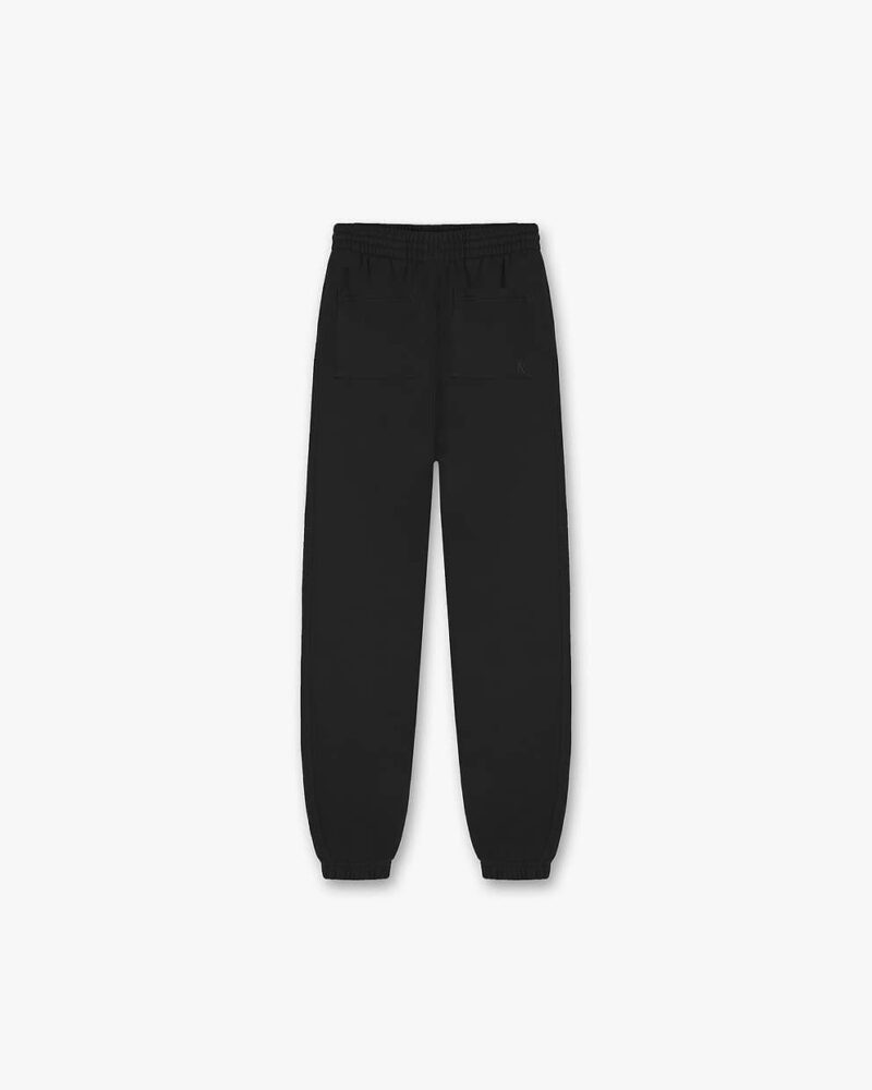 BLACK INITIAL CUFFED REPRESENT SWEATPANT