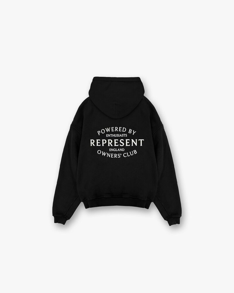 BLACK REPRESENT OWNERS CLUB STAMP HOODIE