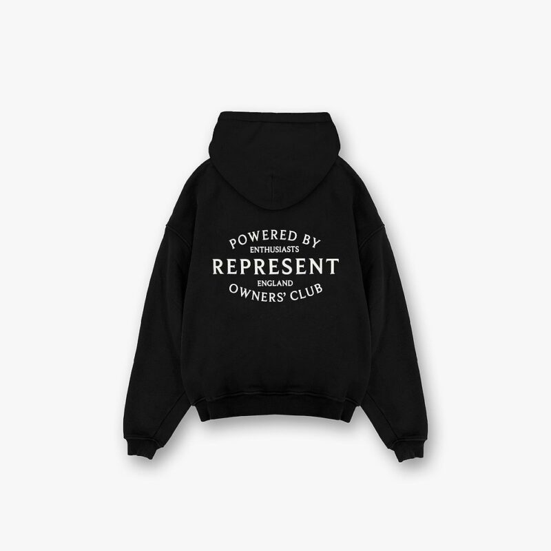 BLACK REPRESENT OWNERS CLUB STAMP HOODIE