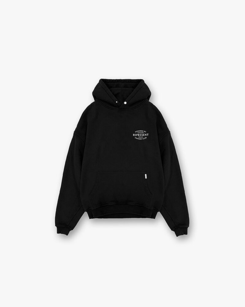 BLACK REPRESENT OWNERS CLUB STAMP HOODIE