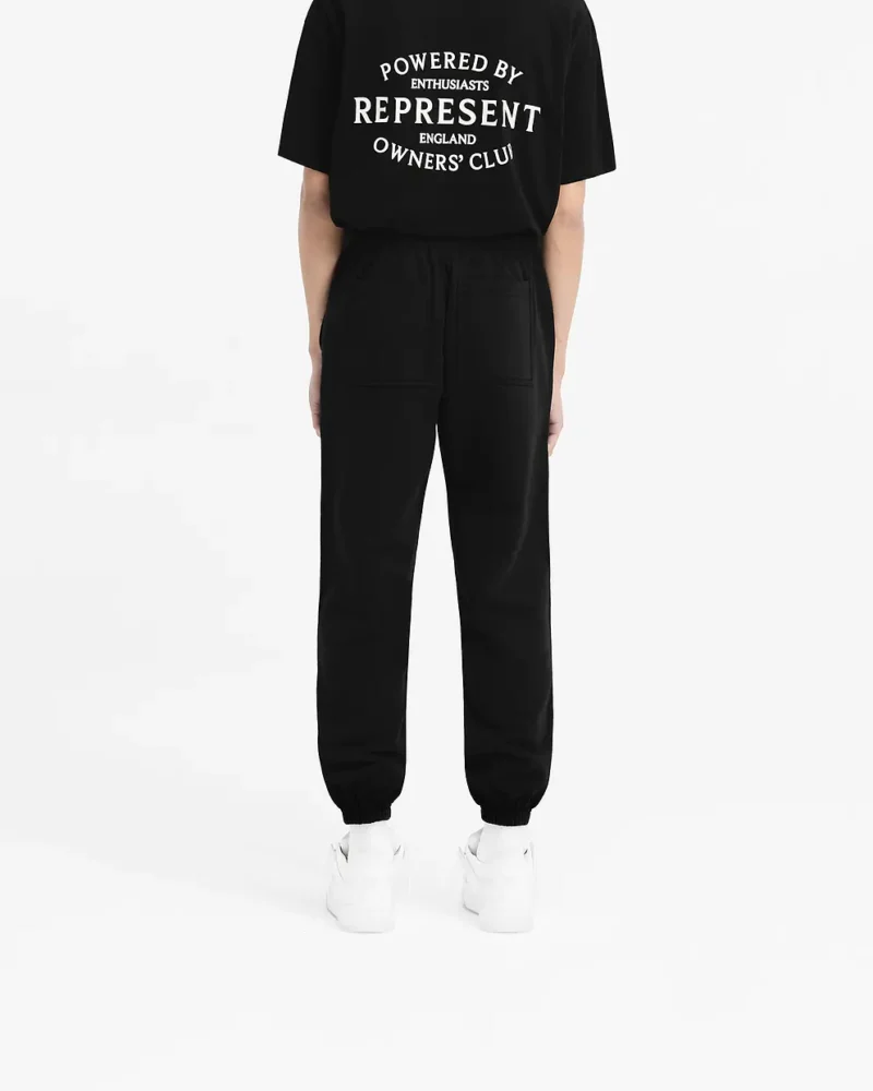 BLACK REPRESENT OWNERS CLUB STAMP SWEATPANT