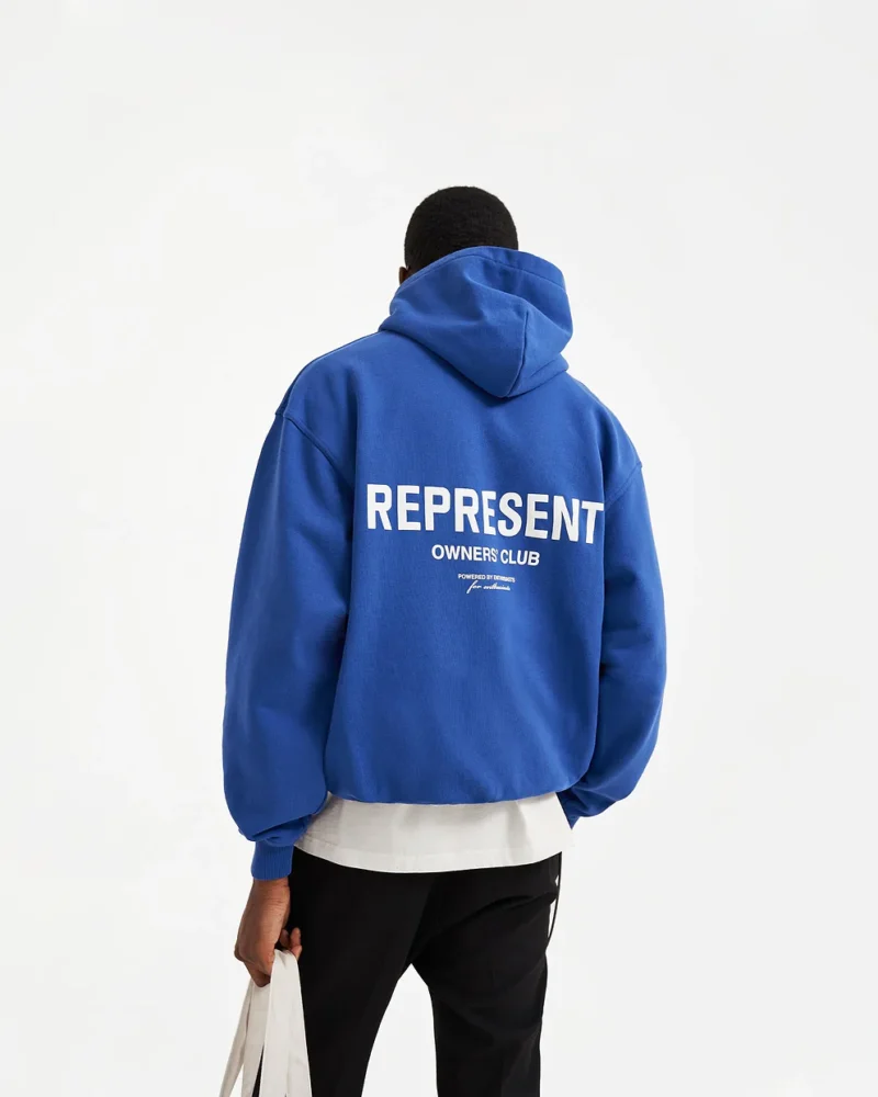 BLUE REPRESENT OWNERS CLUB HOODIE