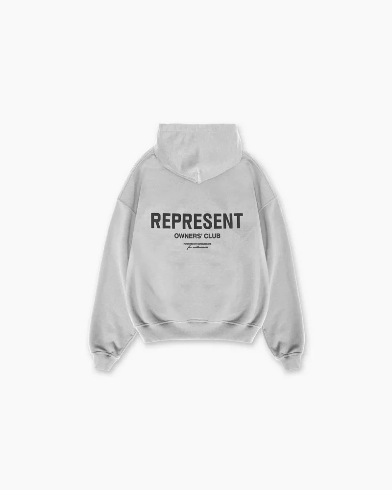 GREY REPRESENT OWNERS CLUB HOODIE