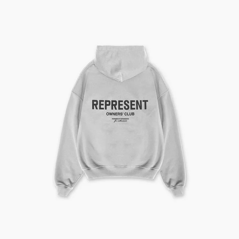 GREY REPRESENT OWNERS CLUB HOODIE