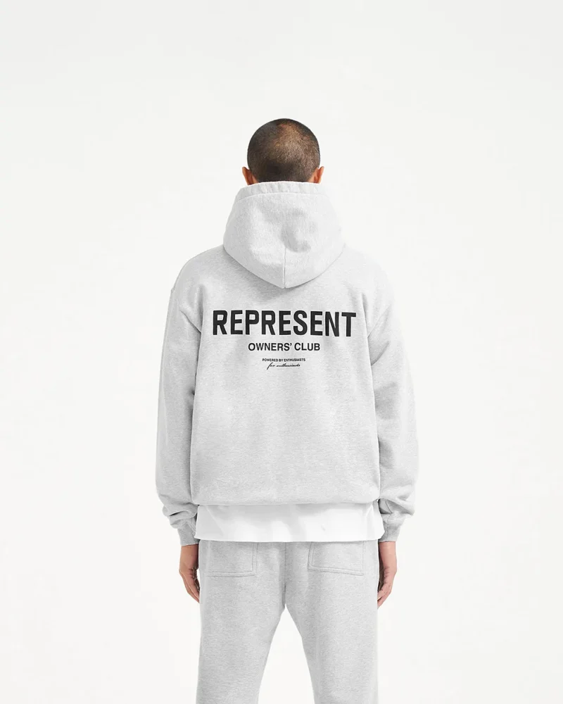 GREY REPRESENT OWNERS CLUB HOODIE