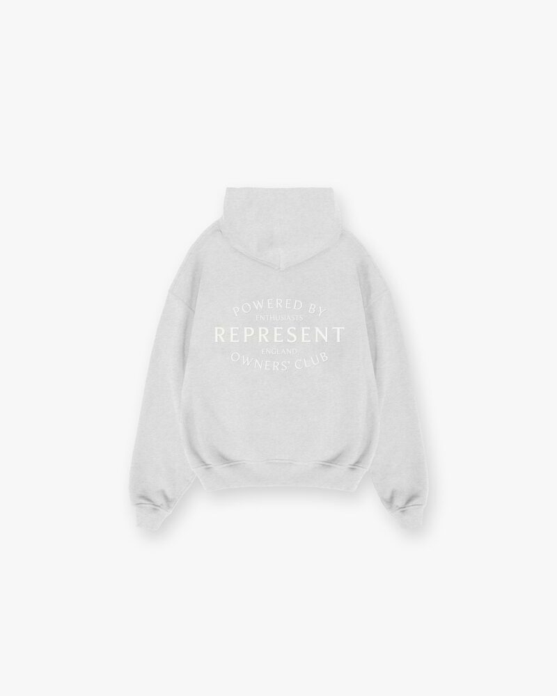 GREY REPRESENT OWNERS CLUB STAMP HOODIE