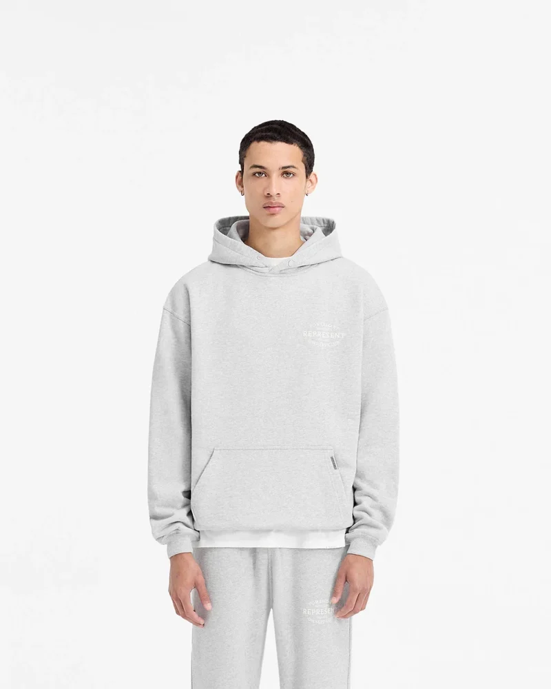 GREY REPRESENT OWNERS CLUB STAMP HOODIE