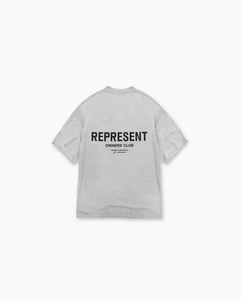 GREY REPRESENT OWNERS CLUB T-SHIRT