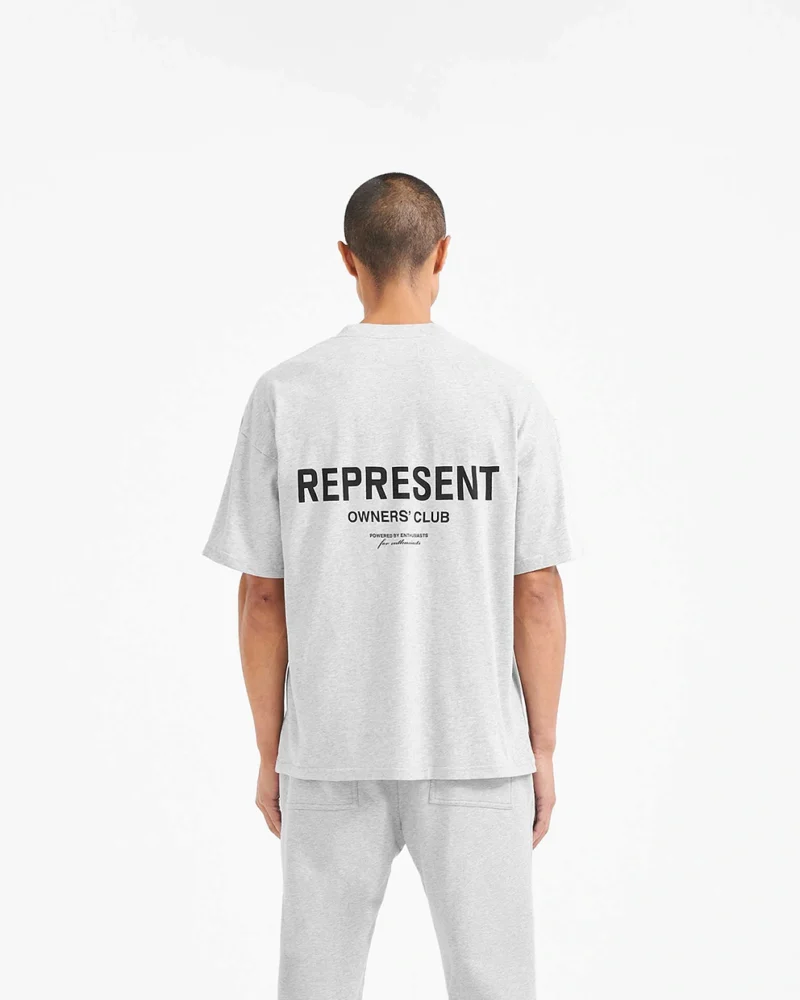 GREY REPRESENT OWNERS CLUB T-SHIRT