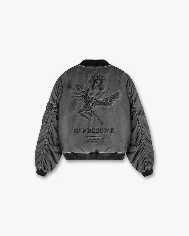 ICARUS FLIGHT REPRESENT BOMBER JACKET