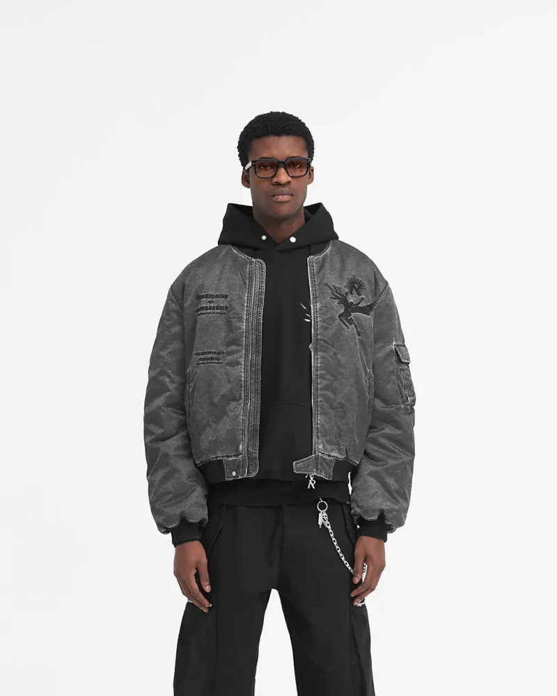 ICARUS FLIGHT REPRESENT BOMBER JACKET