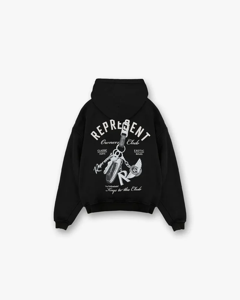 KEYS TO THE BLACK REPRESENT OWNERS CLUB HOODIE