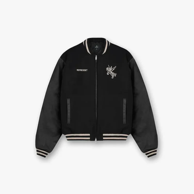 MASCOT WOOL REPRESENT VARSITY JACKET