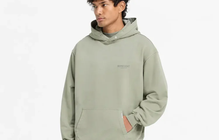 Pastel Green Represent Owners Club Hoodie