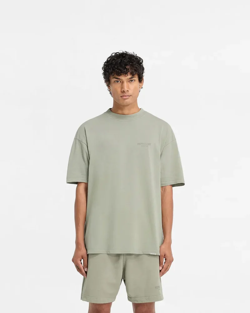 PASTEL GREEN REPRESENT OWNERS CLUB T-SHIRT