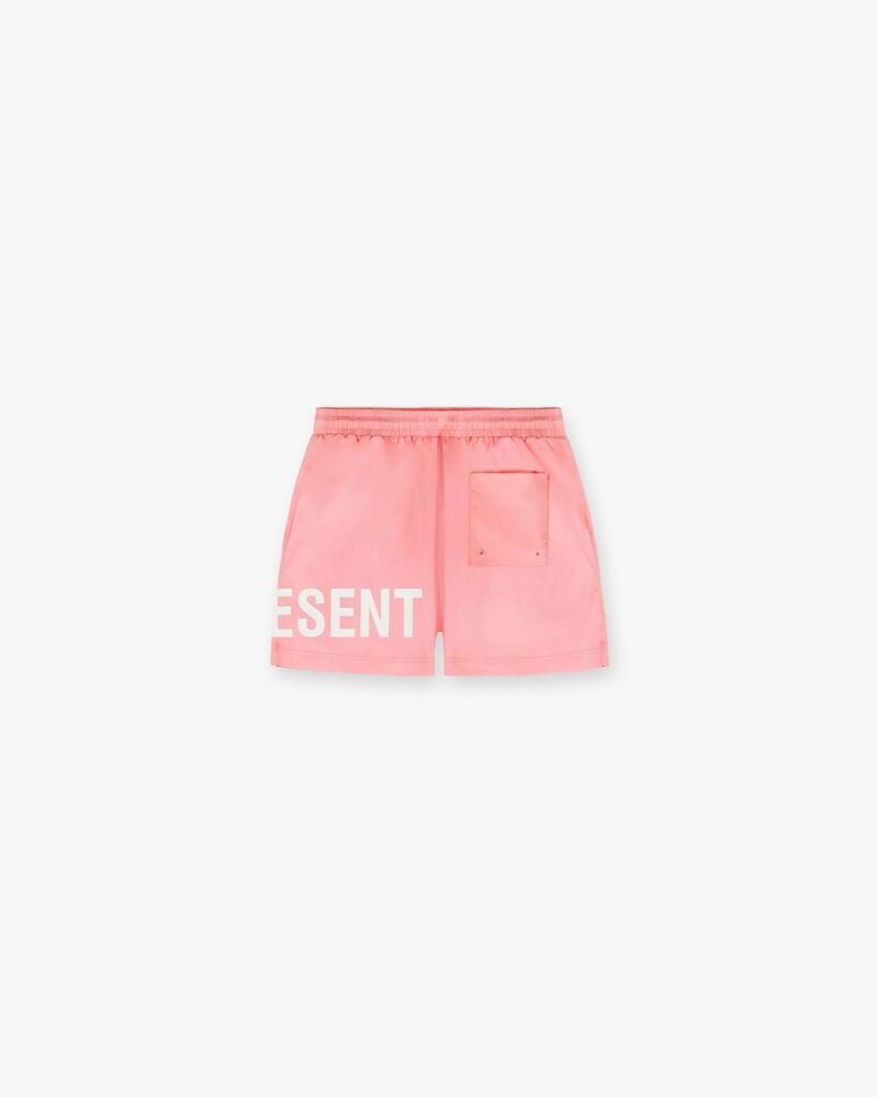 PINK REPRESENT SWIM SHORTS