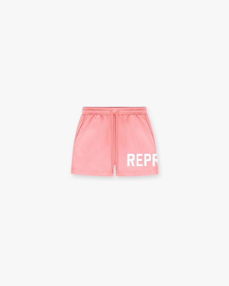 PINK REPRESENT SWIM SHORTS