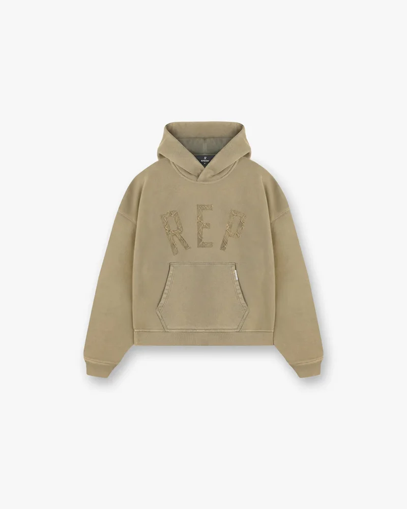 REP APPLIQUE REPRESENT HOODIE