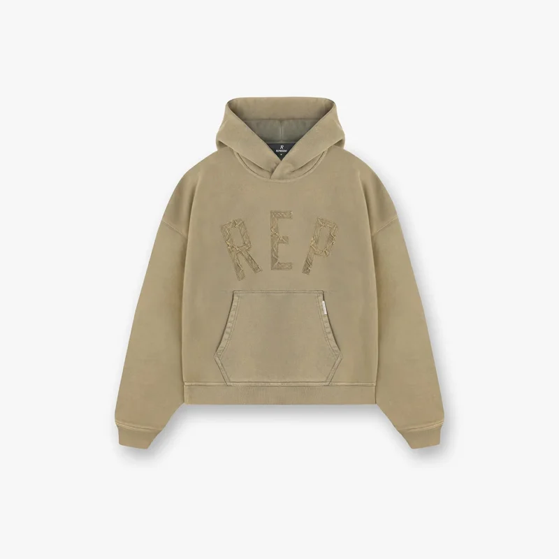 REP APPLIQUE REPRESENT HOODIE