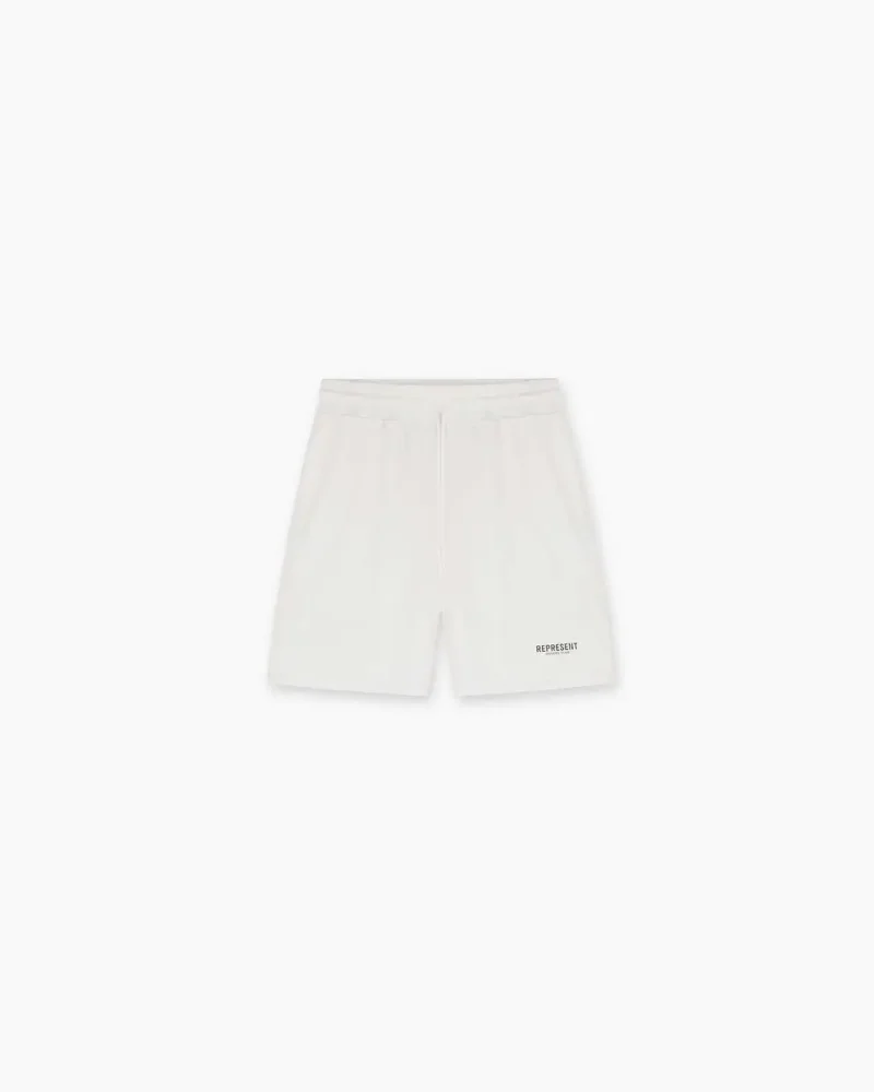 REPRESENT OWNERS CLUB MESH WHITE SHORTS