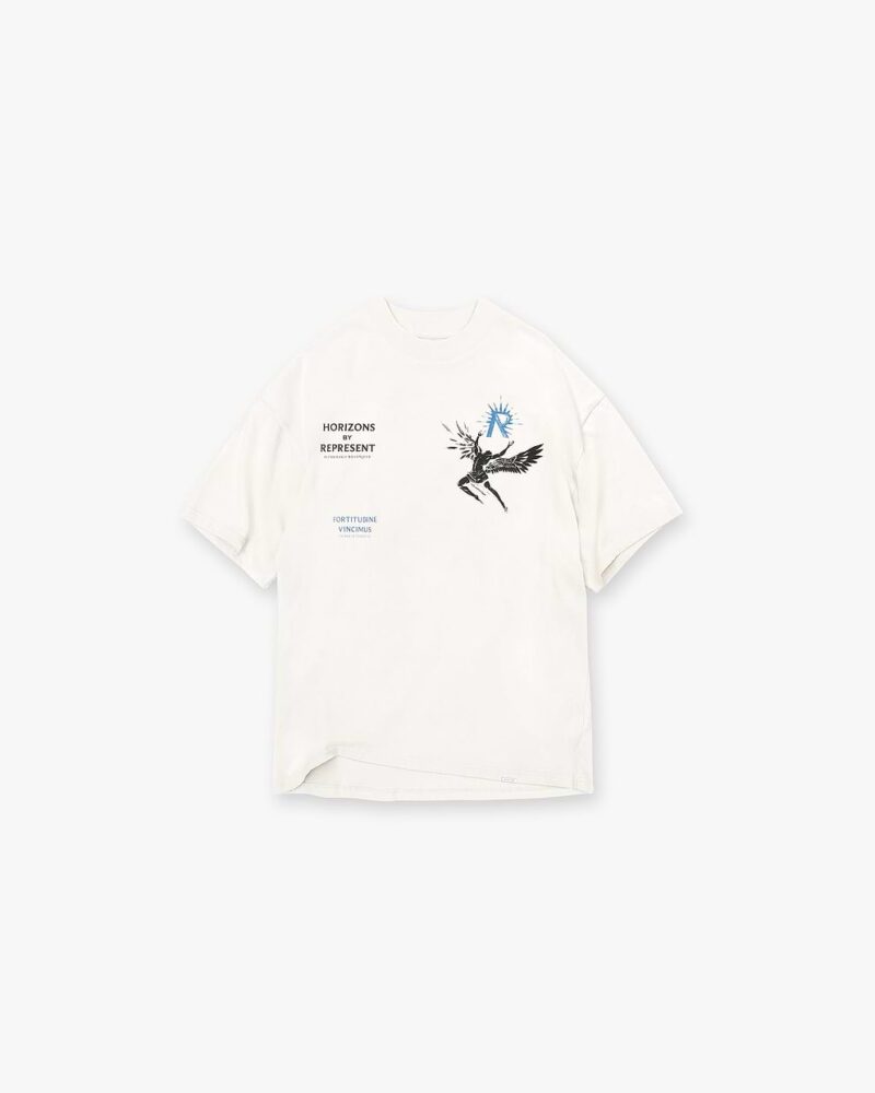 WHITE ICARUS REPRESENT T-SHIRT