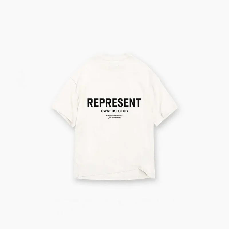 WHITE REPRESENT OWNERS CLUB T-SHIRT